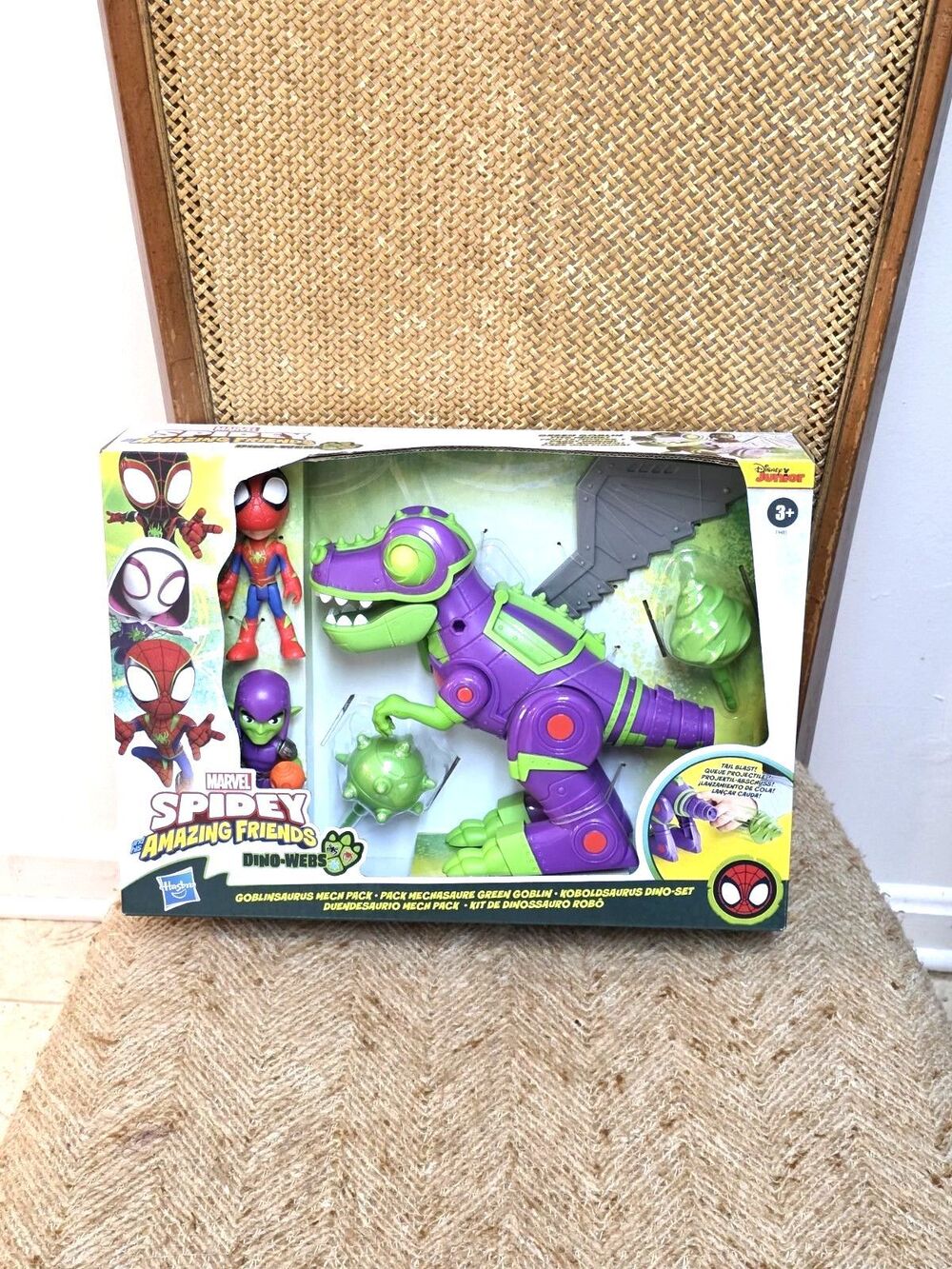 Marvel Spidey Dino-Webs Goblinsaurus Mech Pack – New in Box!